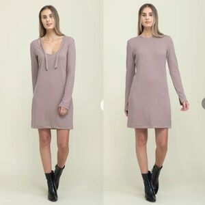 NWT Orb Katie Reversible Tie Neck Dress